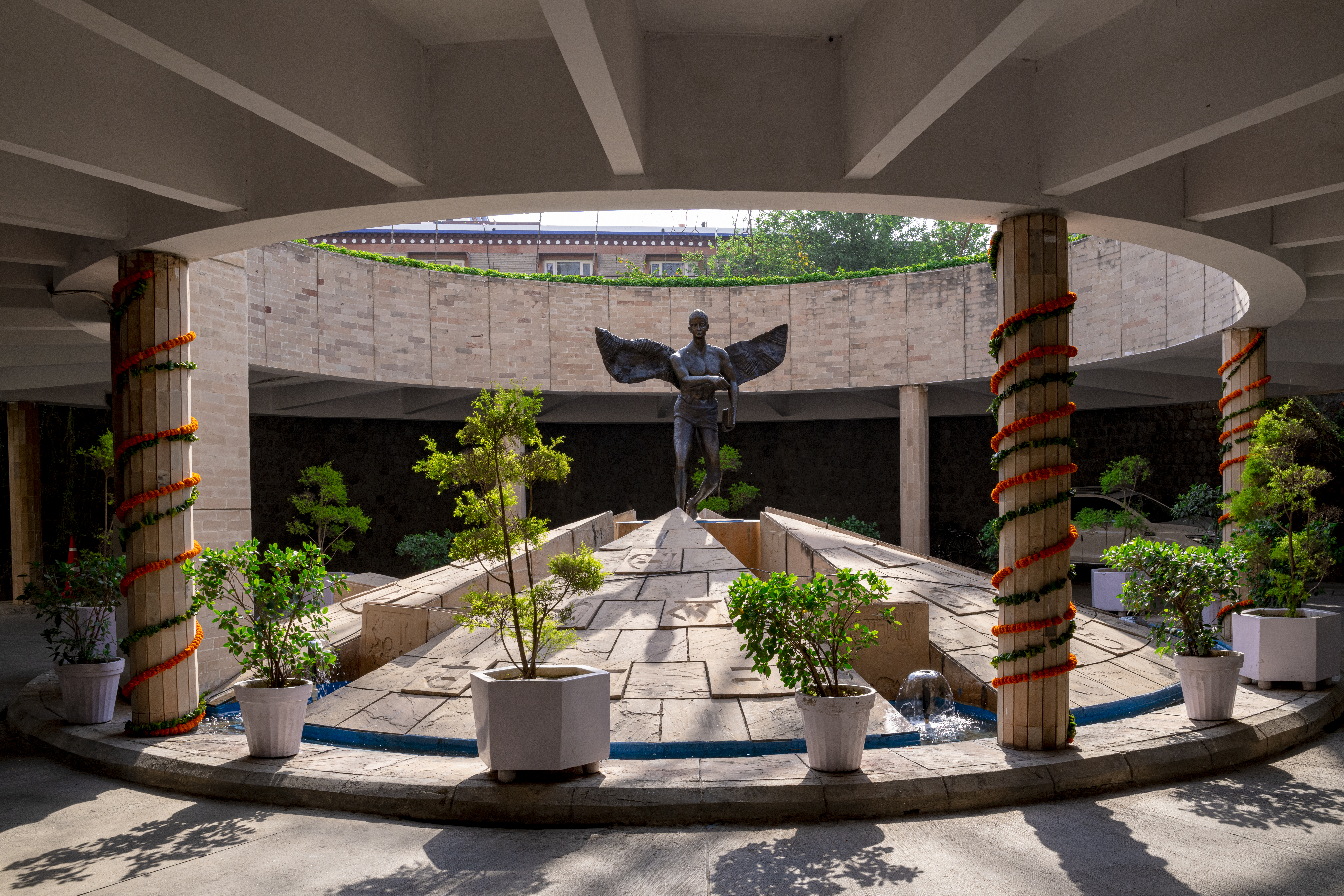IIFT Courtyard